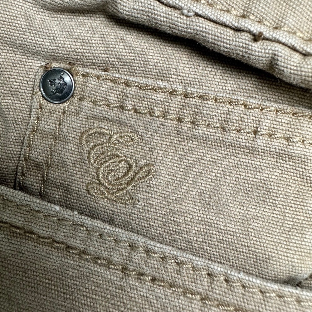 English Laundry Pants Mens 34x32 Tan Khaki Straight Leg Stretch Chinos - Picture 10 of 11